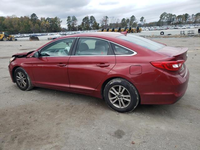 5NPE24AFXFH128400 - 2015 HYUNDAI SONATA SE BURGUNDY photo 2