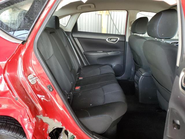3N1AB7AP5GY253918 - 2016 NISSAN SENTRA S RED photo 10