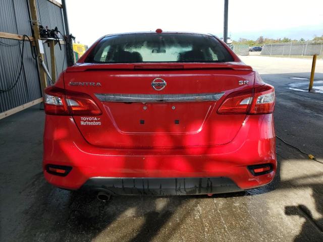 3N1AB7AP5GY253918 - 2016 NISSAN SENTRA S RED photo 6