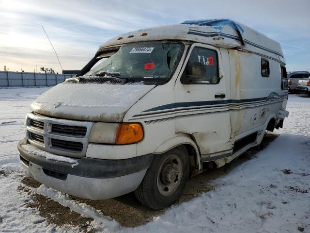 2B6KB31YXWK116875 - 1998 DODGE RAM VAN B3500 TWO TONE photo 2