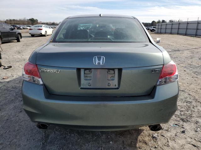 1HGCP3F80AA014615 - 2010 HONDA ACCORD EXL GREEN photo 6