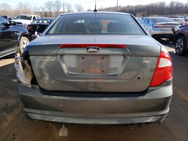 3FAHP0HA2CR244948 - 2012 FORD FUSION SE GRAY photo 6