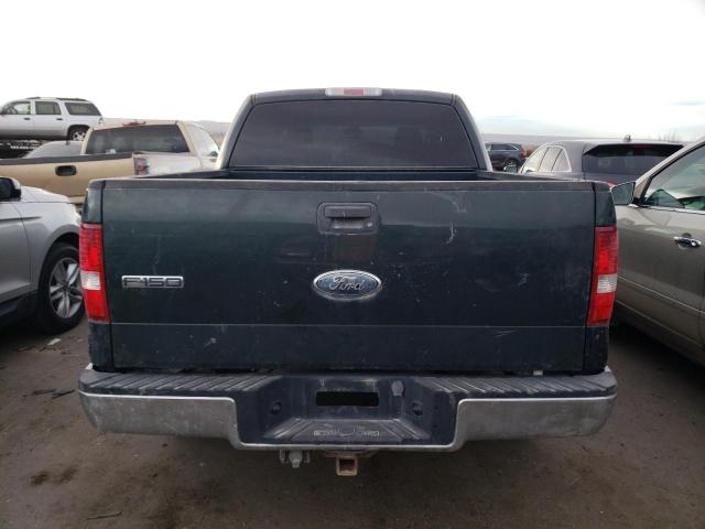 1FTPW12V26KC39963 - 2006 FORD F150 SUPERCREW GREEN photo 6