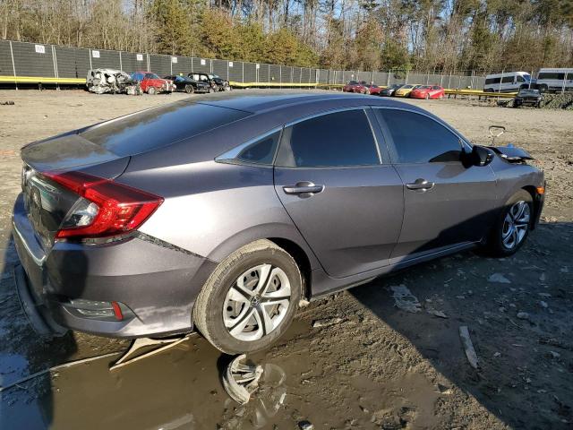 19XFC2F59JE018408 - 2018 HONDA CIVIC LX GRAY photo 3