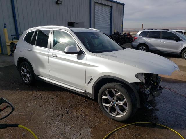 5UX53DP0XN9K55864 - 2022 BMW X3 XDRIVE30I WHITE photo 4