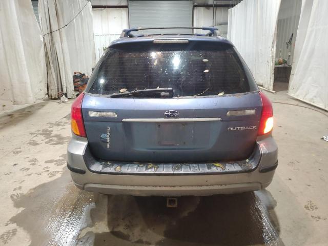 4S4BP61C557381080 - 2005 SUBARU LEGACY OUTBACK 2.5I BLUE photo 6