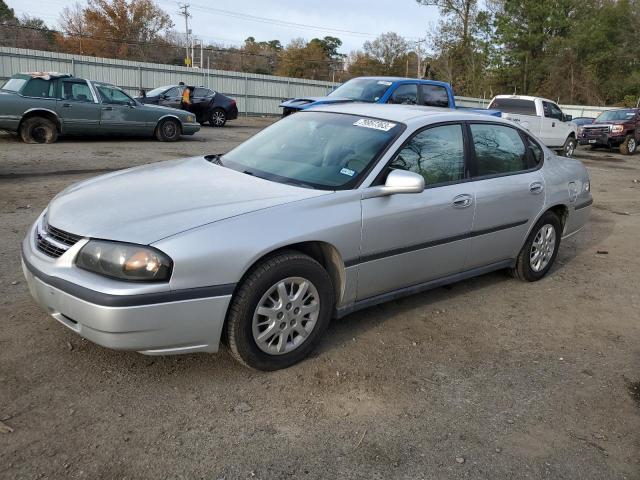 2G1WF52EX49326231 - 2004 CHEVROLET IMPALA SILVER photo 1