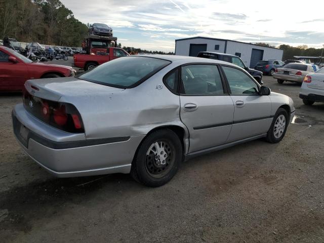 2G1WF52EX49326231 - 2004 CHEVROLET IMPALA SILVER photo 3