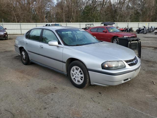 2G1WF52EX49326231 - 2004 CHEVROLET IMPALA SILVER photo 4