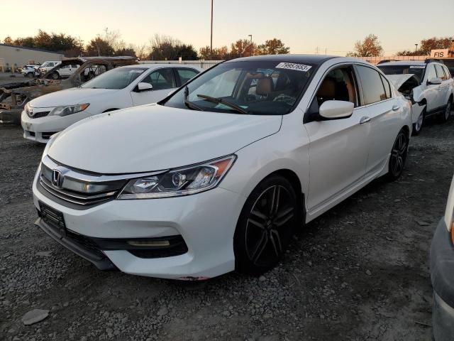 1HGCR2F14HA113116 - 2017 HONDA ACCORD SPORT SPECIAL EDITION WHITE photo 1