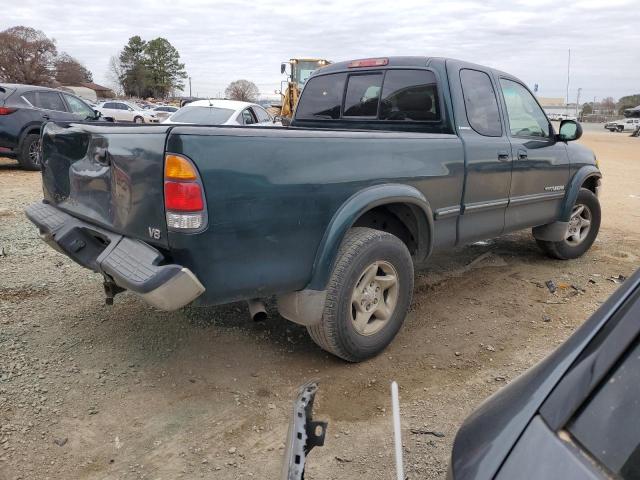 5TBRT3817YS095784 - 2000 TOYOTA TUNDRA ACCESS CAB LIMITED GREEN photo 3