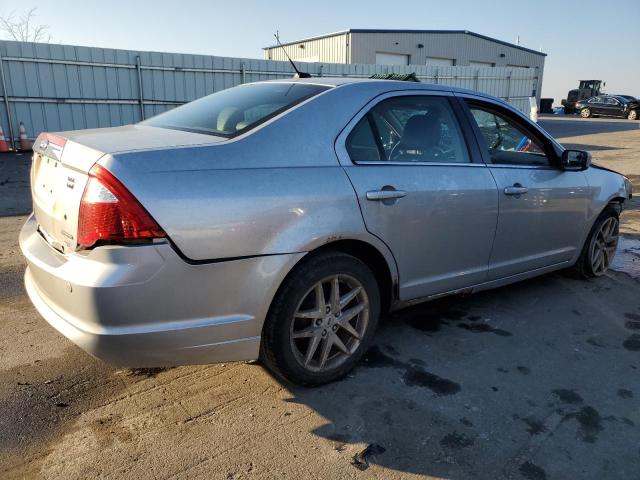 3FAHP0CG6BR336266 - 2011 FORD FUSION SEL SILVER photo 3