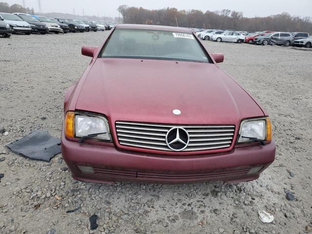 WDBFA66E3MF025859 - 1991 MERCEDES-BENZ 500 SL BURGUNDY photo 5