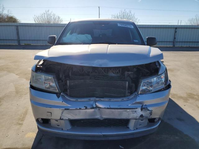 3C4PDCAB7CT366940 - 2012 DODGE JOURNEY SE SILVER photo 5