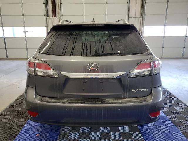 2T2ZK1BA5FC172645 - 2015 LEXUS RX 350 CHARCOAL photo 6