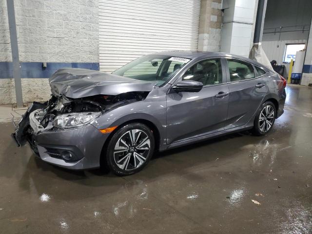 JHMFC1F71JX026416 - 2018 HONDA CIVIC EXL ნაცრისფერი ფოტო 1