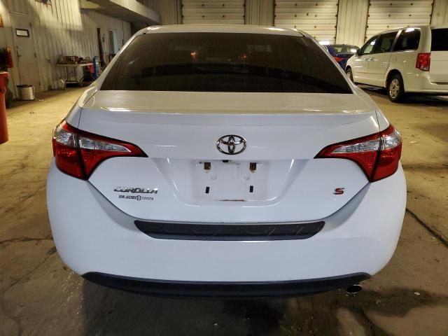 2T1BURHE4EC039902 - 2014 TOYOTA COROLLA L WHITE photo 6