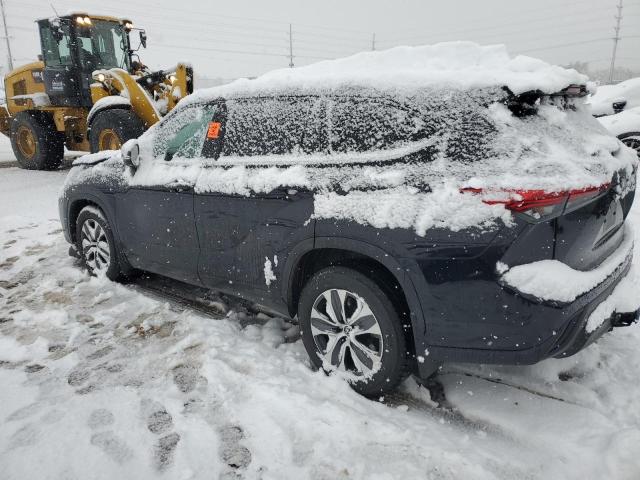 5TDHZRBH5MS556890 - 2021 TOYOTA HIGHLANDER XLE BLACK photo 2