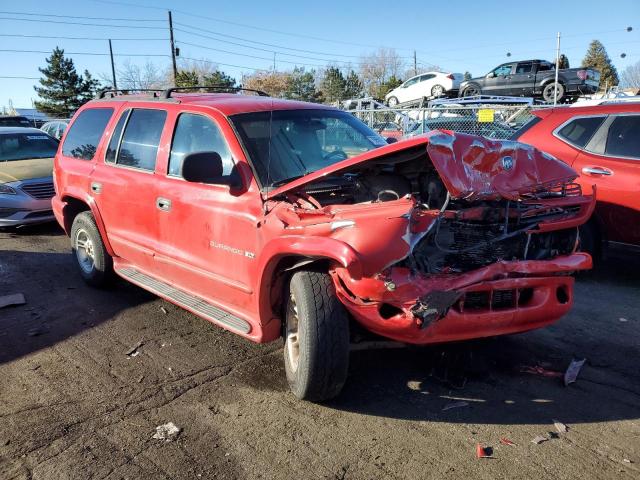 1B4HS28N4YF222541 - 2000 DODGE DURANGO RED photo 4