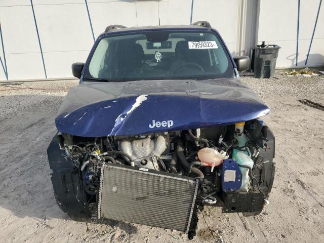 ZACCJAAB5HPE78307 - 2017 JEEP RENEGADE SPORT BLUE photo 5