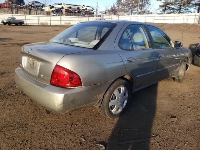 3N1CB51D84L900193 - 2004 NISSAN SENTRA 1.8 SILVER photo 3