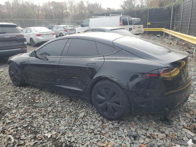5YJSA1E53PF525744 - 2023 TESLA MODEL S BLACK photo 2