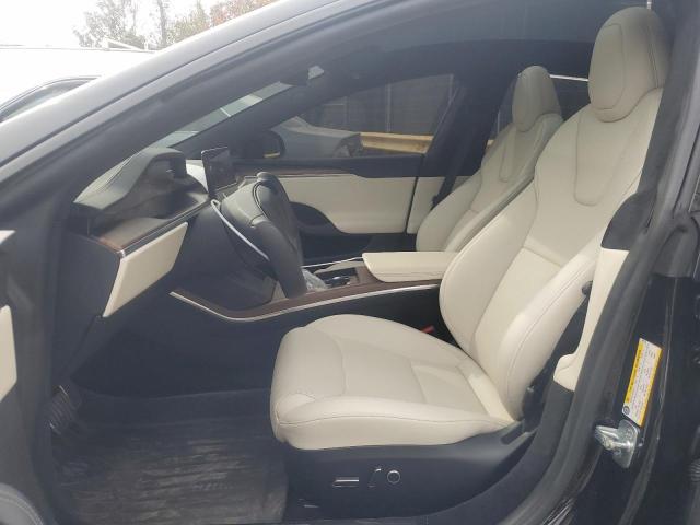 5YJSA1E53PF525744 - 2023 TESLA MODEL S BLACK photo 7