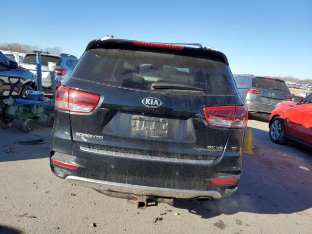 5XYPKDA53HG311647 - 2017 KIA SORENTO SX BLACK photo 6