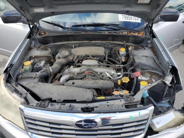 JF2SH6BC4AH806469 - 2010 SUBARU FORESTER XS Argent photo 12