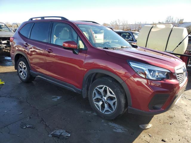 JF2SKAEC0KH497648 - 2019 SUBARU FORESTER PREMIUM BURGUNDY photo 4