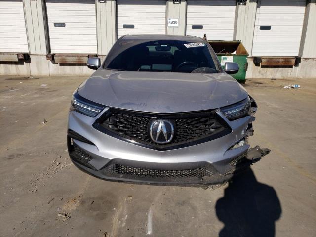 5J8TC2H68KL025689 - 2019 ACURA RDX A-SPEC SILVER photo 5