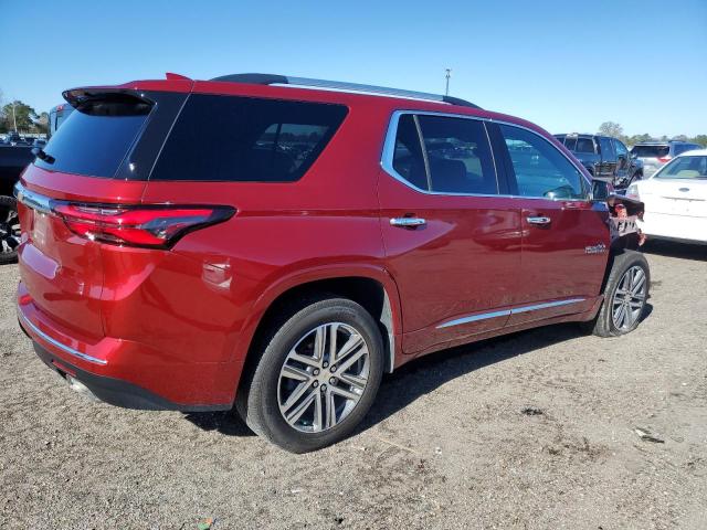 1GNEVNKW5NJ116888 - 2022 CHEVROLET TRAVERSE HIGH COUNTRY RED photo 3