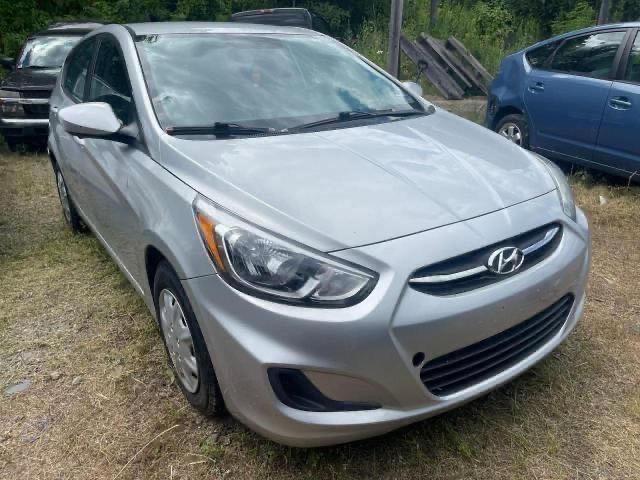 KMHCT5AE9FU209620 - 2015 HYUNDAI ACCENT GS SILVER photo 1