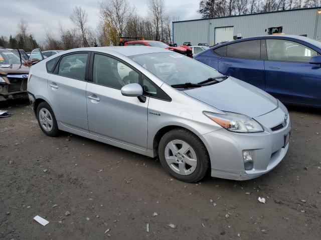 JTDKN3DU4A0227136 - 2010 TOYOTA PRIUS SILVER photo 4