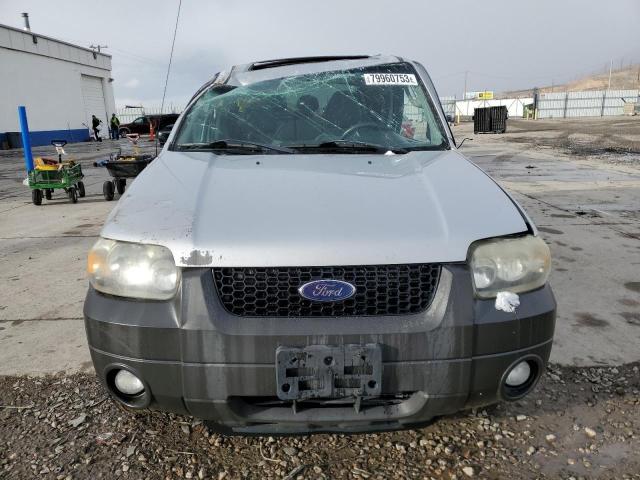 1FMCU93137KA83511 - 2007 FORD ESCAPE XLT SILVER photo 5