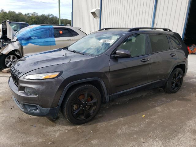 1C4PJLCS3GW233372 - 2016 JEEP CHEROKEE LATITUDE BLACK photo 1