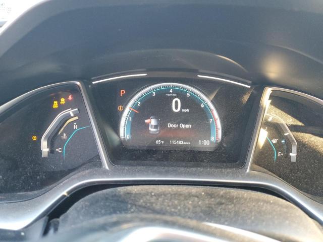 JHMFC1F76JX032521 - 2018 HONDA CIVIC EXL გრაფიტი ფოტო 9