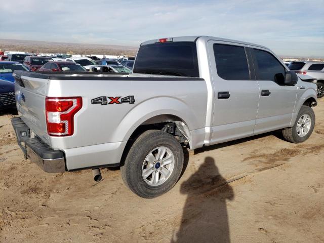 1FTEW1E45KKE64267 - 2019 FORD F150 SUPERCREW SILVER photo 3