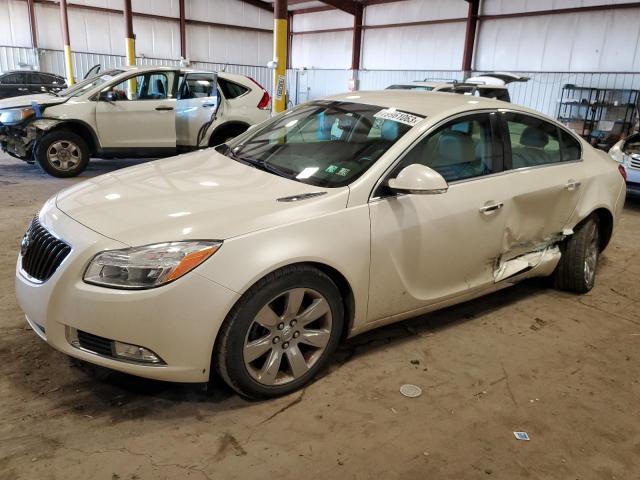 2G4GS5EV8C9215397 - 2012 BUICK REGAL PREMIUM WHITE photo 1