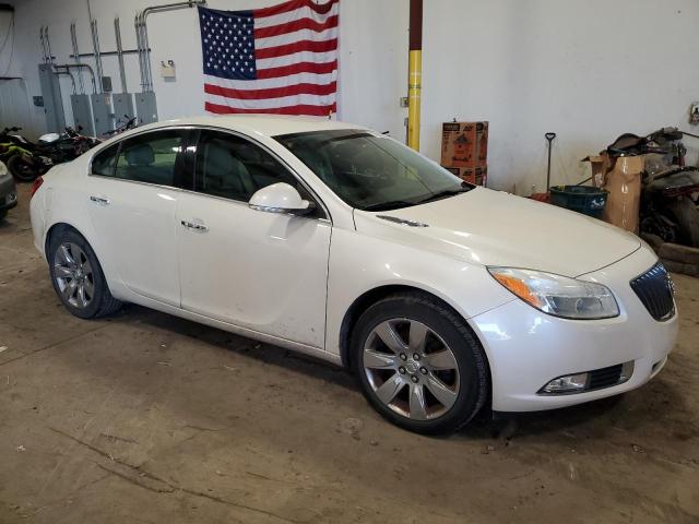 2G4GS5EV8C9215397 - 2012 BUICK REGAL PREMIUM WHITE photo 4