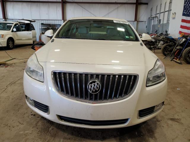 2G4GS5EV8C9215397 - 2012 BUICK REGAL PREMIUM WHITE photo 5