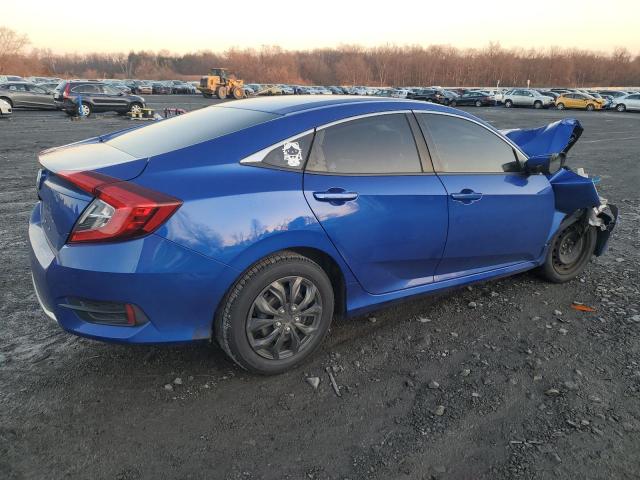 2HGFC2F66KH501676 - 2019 HONDA CIVIC LX BLUE photo 3