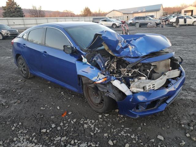 2HGFC2F66KH501676 - 2019 HONDA CIVIC LX BLUE photo 4