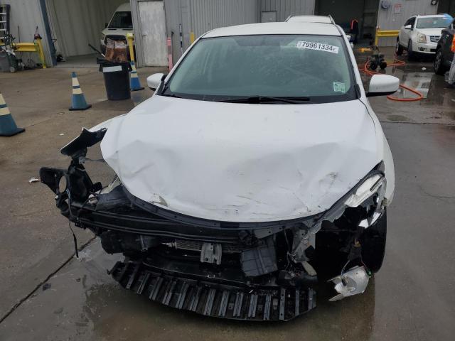 3N1AB7AP5FY340989 - 2015 NISSAN SENTRA S WHITE photo 5