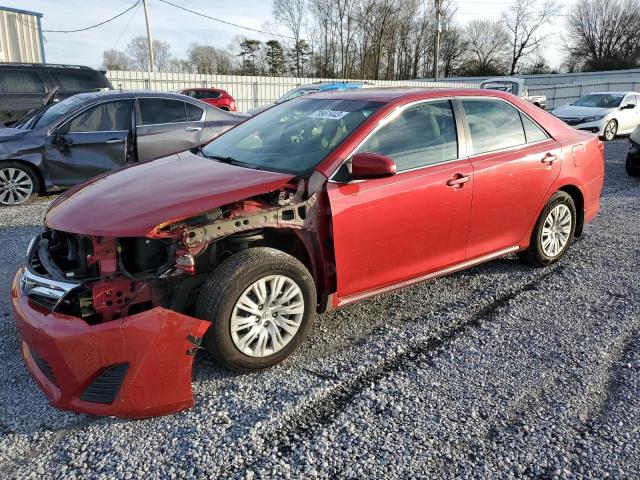4T1BF1FK0CU621303 - 2012 TOYOTA CAMRY BASE RED photo 1