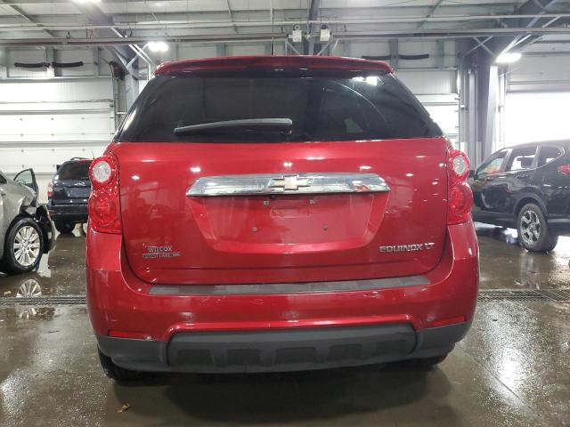 2GNALDEK1C1321199 - 2012 CHEVROLET EQUINOX LT RED photo 6