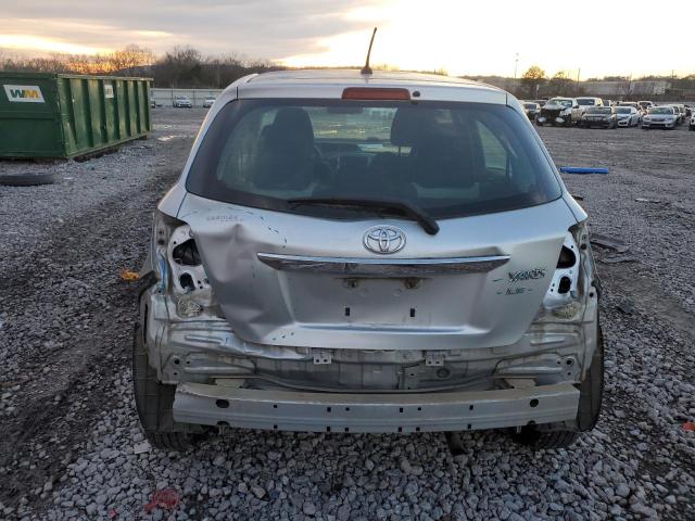 JTDKTUD34CD521487 - 2012 TOYOTA YARIS GRAY photo 6