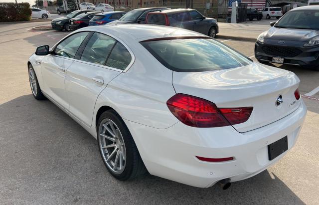 WBA6A0C52ED317578 - 2014 BMW 640 I GRAN COUPE WHITE photo 3