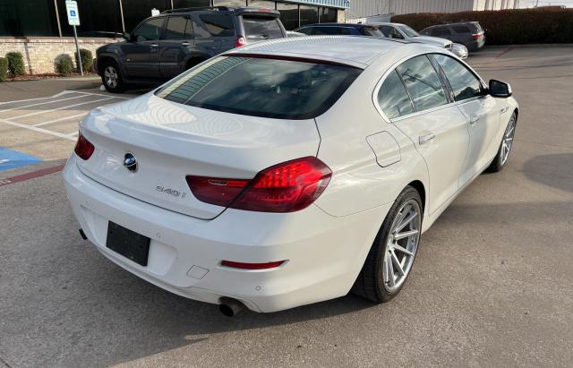 WBA6A0C52ED317578 - 2014 BMW 640 I GRAN COUPE WHITE photo 4