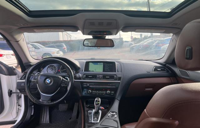 WBA6A0C52ED317578 - 2014 BMW 640 I GRAN COUPE WHITE photo 9